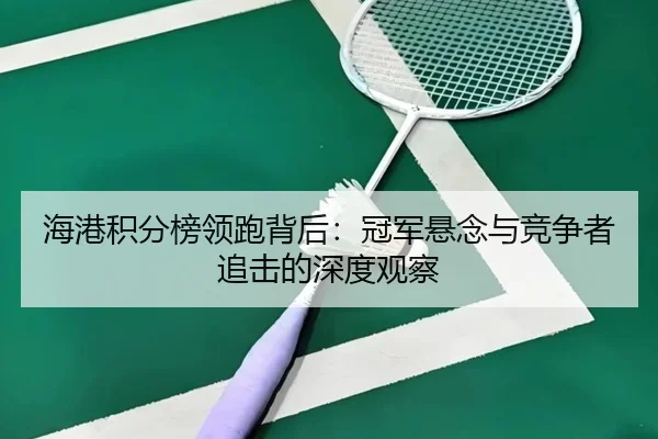 海港积分榜领跑背后：冠军悬念与竞争者追击的深度观察（aitiyu）